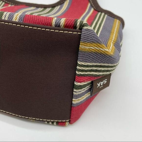 The Sak Vintage Striped Small Handbag - Picture 4 of 13